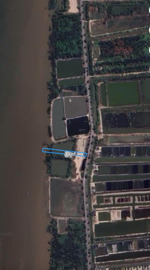 đất 2 mặt tiền (đường dương vạn hạnh / view sông soài rạp) lý nhơn giá đầu tư