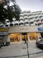 cho thuê kiot chân đế phố hoàng đạo thuý: dt 240m thông sàn, mặt tiền 10m, kinh doanh mọi mô hình.