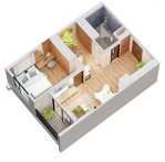 cần bán gấp 2 căn hộ 61m2 tầng 03 và 52m2 tầng 11 tại chung cư yên bình complex phổ yên