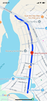 bán đất đường hằng phương nữ sỹ, trục thông, ngũ hành sơn, gần cầu khuê đông, giá 4 tỷ 850 tl