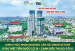mở bán đợt 1 green skyline 2,8 tỷ 2pn/1wc ngay ql1k - nhận nhà quý 2/2026