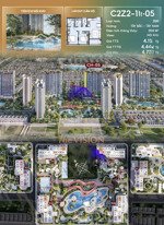 cơ hội cuối cùng cọc 2pn góc đẹp nhất toà v2 tầng trung view công viên, hồ bơi vvip - masteri ocp3