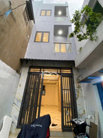nhà mới ngang 5m, dt 50m2 4tầng sân thượng gần cầu chà và q.8 giá chỉ 6tỷ250.