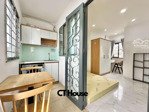 cho thuê căn hộ 1 phòng ngủ 32m2 tách bếp, ban công ngay lê văn sỹ. full ntt cơ bản, phù hợp 1,2 ng