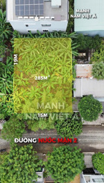 chào bán lô đất biệt thự đường nước mặn 2, diện tích lớn vị trí sát sông là ưu điểm nổi bật của sản