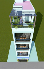 bán nhà 5 tầng làng cổ ven sông hồng , không khí trong lành- đất địa linh