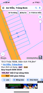 đất nền an viễn đồng nai sổ riêng thổ cư 1 sẹc phùng hưng 115m2 1,05 tỷ. gần chợ, trường học, kcn