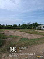 bán đất đường 10 phường long phước quận 9 giá 10 tỷ