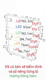 hàng mới ra lò 6 lô hướng đông nam, mật độ xây dựng cao thích hợp làm căn hộ dịch vụ