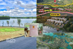 chính chủ bán mảnh siêu phẩm nghỉ dưỡng view hồ 120h s 210m2 mt 8m cạnh an phú, mỹ đức giá hơn 1 tỷ