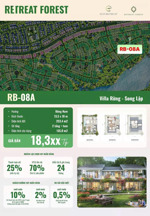 biệt thự rừng- eco retreat ( villa song lập). chỉ 18,3 tỷ, hướng đông nam