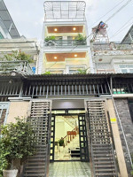 bán nhà 3 tầng mặt tiền đường thạnh lộc 57 phường thạnh xuân, q12, 60m2 (4mx15m) giá 4,75 tỷ