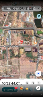 bán đất tại đường oda, xã hồ tràm, giá rất mề đầu tư 8,5 triệu/m2, 1000m2