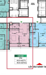 bán căn 1 phòng ngủ dự án the beverly vinhomes ocean park gia lâm