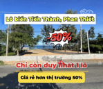 bán 1057m2 có 200m2 thổ cư mặt tiền biển lạc long quân, tiến thành giá tốt 22tr/m2