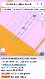 bán lô đất mặt tiền đường hùng vương, vĩnh thanh, ngay ngã ba 25c, dt đẹp, sổ cất két, gd ngay