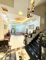 ngôi nhà 4 tầng với ngang 6m*20m mang tư duy tối giản, cao cấp, gọn gàng, sang trọng