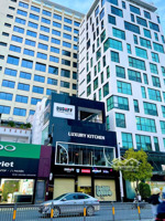 bán nhà mt phan đăng lưu p.1 q.phú nhuận dt: 10x30 cn:270m2 ctxd: 2 hầm 10 tầng giá: 121 tỷ tl