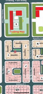 45 tỷ - lô đất dự án huy hoàng, thạnh mỹ lợi, xây cao 6 tầng + hầm