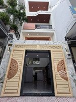 nhà mới 4 tầng - mt hẻm nhựa 12m có lề - nguyễn hữu tiến - tân phú - 64m2 - gần aeon mall & ga t3