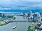 ngắm trọn pháo hoa bên sông|| cho thuê 3pn vinhomes bason - 2 ban công hướng landmark & cầu bason