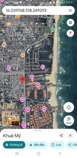 bán lô đất đẹp 2 mặt tiền trước sau đường võ nguyên giáp ngang 7m, ngay bãi biển mỹ khê