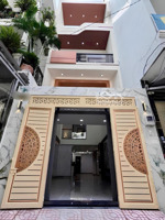 mặt tiền đường xe hơi 12m có lề - kinh doanh đỉnh, nhà đúc 4 tầng - cạnh lê trọng tấn - dt: 4x1