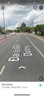 cần bán gấp miếng đất mặt tiền đường đại lộ bình dương
gần ngã 3 đường ba lan xi ngay khu du l