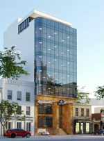 hiếm tòa văn phòng 9 tầng vỉa hè rộng view hồ