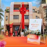 bán căn nhà phố para sol đã có sổ, 4 tầng, 108m2, đường 24m thuận tiện kinh doanh, sau nhà có cv