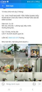 Nhà mặt tiền Trần Quang Diệu đoạn chợ