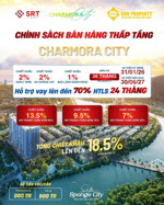 giỏ hàng độc quyền shophouse 3 - 5 tầng charmora city - sun nha trang chiết khấu khủng 18,5%