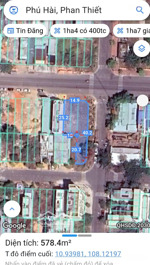 cần bán lô đất góc 3 mặt tiền nhựa võ văn kiệt - phường phú thủy - tp phan thiết