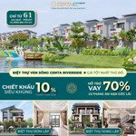 chỉ với 5 tỷ sở hữu căn villa 225m2 hàng giá gốc cđt, giá rẻ nhất bảng hàng, cách hồ gươm 15km