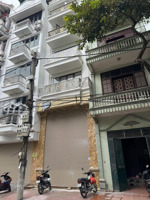 bán nhà đền lừ dt 80m 7 tầng giá 36 tỷ hàng hiếm - view trung tâm thương mại - đền lừ 2 vỉa hè