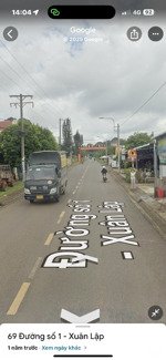 phường xuân lập 19 x 26m sổ riêng thổ cư 100% mặt tiền nhựa lớn, kinh doanh buôn bán