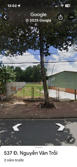 cho thuê 1.366m2 đất gần kdc hiệp thành 3, mặt tiền nguyễn văn trỗi, đối diện tô vĩnh diện