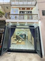 Nhà mới rất sang trọng 1 lầu 4mx12m đường 4,5m lê văn khương q12