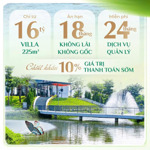 chỉ với 5tỷ sở hữu căn villa riverside vsip-225m2-giá gốc cđt-miễn lãi gốc 18 tháng-chiết khấu 10%