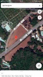 bán đất phường hắc dịch, tp phú mỹ gần kcn, 186,6m2, giá 1.050.000.000 vnd