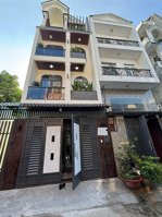 nhà hẻm xe hơi 4 tầng, bùi quang là, gò vấp