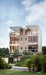 the orchard - sang nhượng căn nhà phố góc sân vườn t1 - giá 11 tỷ - xuất spa - tl