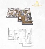 hàng hiếm! căn góc 3 ngủ nguyên bản thô chung cư brg diamond 25 lvl dt 144m2 tầng đẹp view thoáng