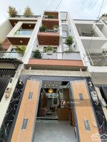 nhà 4 tầng mới đón tết - hẻm xe hơi - full nội thất - có gara để xe - giá 7.950 tỷ