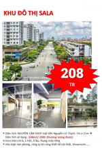 * chuyên cho thuê shophouse thương mại sala- thủ thiêm* 698m2/208tr* giá tốt, dễ thương lượng*