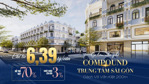 nhà phố compound pearl riverside phú định cách võ văn kiệt 100m, giá chỉ 6,39tỷ/căn, chiết khấu 5%