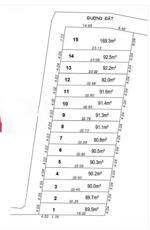 bán 91m2 đất thổ cư khu phố tân an, p. tân đông hiệp, tp. dĩ an