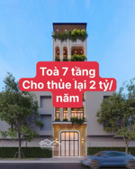 bán gấp rẻ toà căn hộ 7 tầng mặt tiền sát nguyễn văn thoại | doanh thu 160tr/tháng