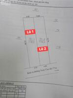 HOT NHẤT CHƯA TỪNG CÓ.Cần bán 2 lô liền kề kiệt 33 Nam Cao