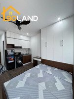 cho thuê căn hộ mới tại ngõ 25b cát linh, đống đa, phòng studio, full đồ, có nhận xe điện
